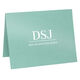Prominent Initials Folded Shimmer Note Cards Image 4 of 8
